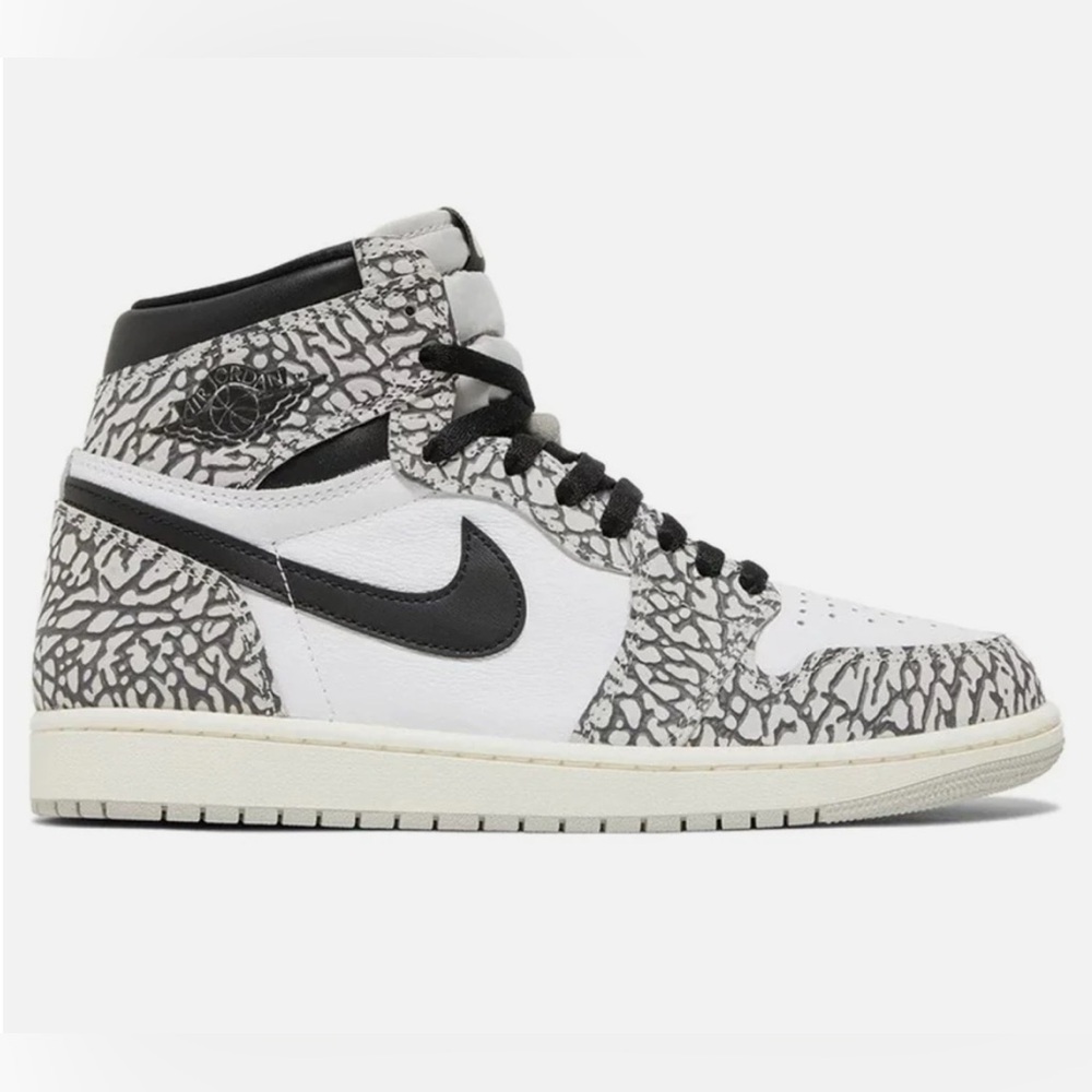Air Jordan 1 Retro High OG 'White Cement' 6.5Y